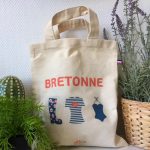 cadeau personnalisé tote-bag enfant coton bio