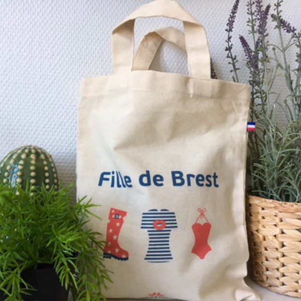 cadeau personnalisé tote-bag enfant coton bio