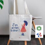 sac cabas tote-bag bio pluie